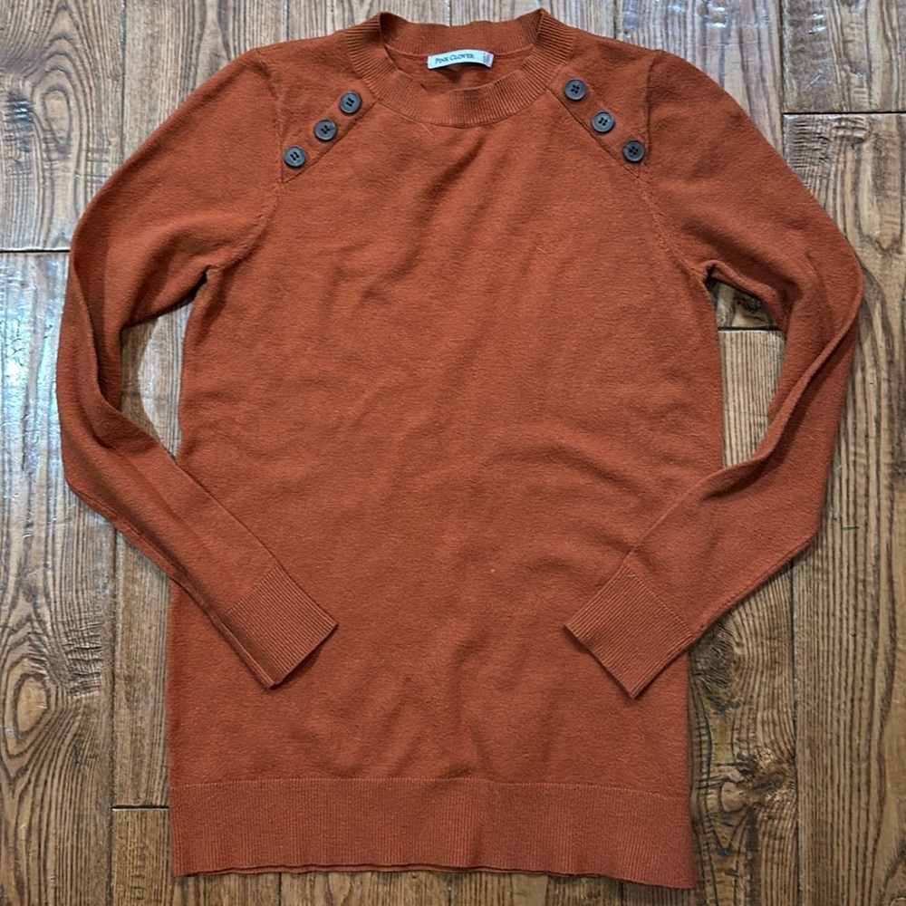 Pink Clover Sweater Top